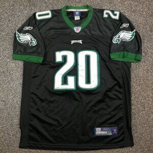 Reebok Philadelphia Eagles Brian Dawkins Jersey Sewn Black Mens 52